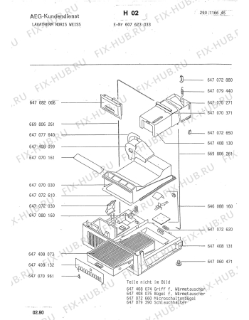 Взрыв-схема стиральной машины Aeg LTHNORIS W - Схема узла Section3